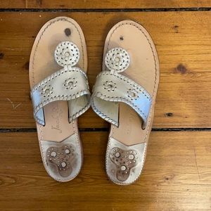 Jack Rogers Metallic Sandal